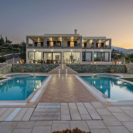 Sea Views At Villa Anemomylos With Heated Pool, Ping Pong And Tennis Agia Pelagia Kythira المظهر الخارجي الصورة