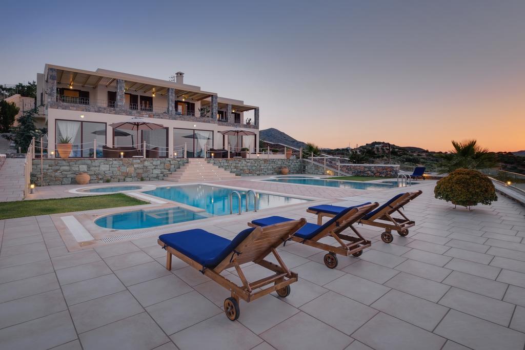 Sea Views At Villa Anemomylos With Heated Pool, Ping Pong And Tennis Agia Pelagia Kythira المظهر الخارجي الصورة