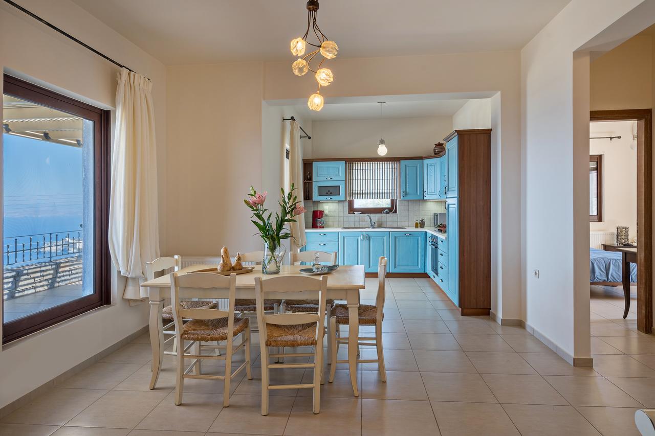 Sea Views At Villa Anemomylos With Heated Pool, Ping Pong And Tennis Agia Pelagia Kythira المظهر الخارجي الصورة