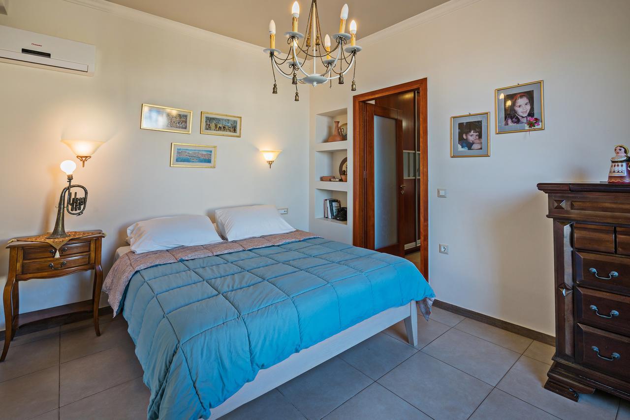 Sea Views At Villa Anemomylos With Heated Pool, Ping Pong And Tennis Agia Pelagia Kythira المظهر الخارجي الصورة