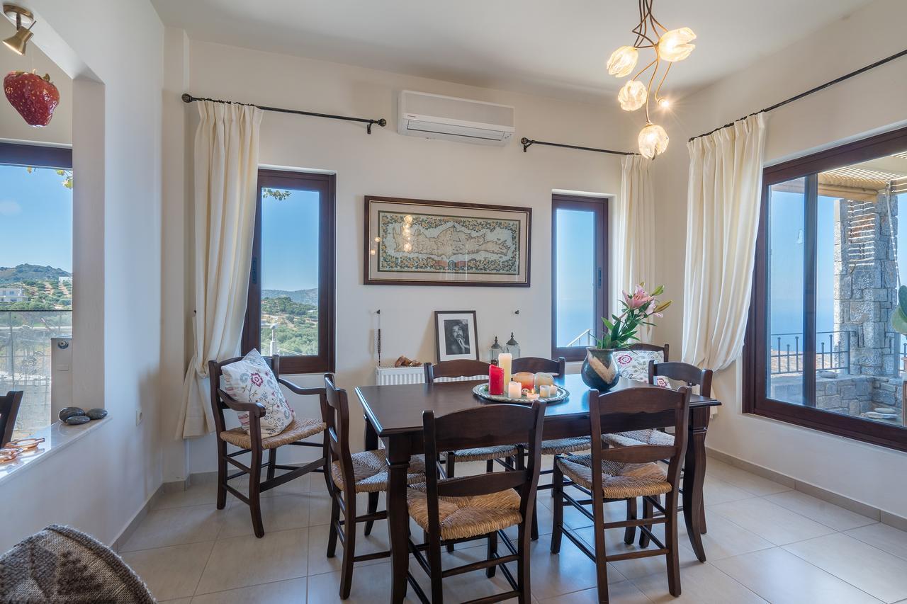 Sea Views At Villa Anemomylos With Heated Pool, Ping Pong And Tennis Agia Pelagia Kythira المظهر الخارجي الصورة
